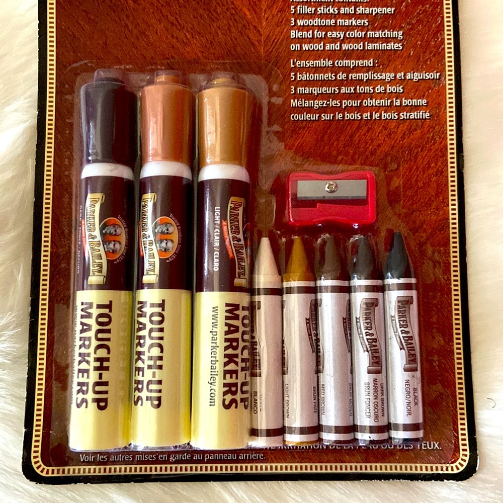 Wood furniture repair kit